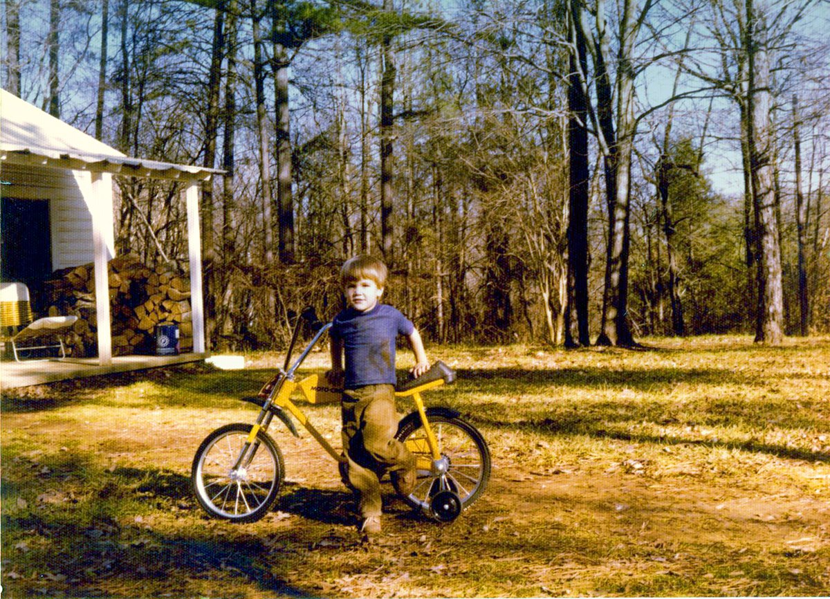 Brian at his Grandpa's House